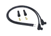 Taylor Cable 10051 8mm Spiro-Pro Motorcycle Ignition Wire Set; Universal Fit; Black; 90 deg. Boots; - Truck Part Superstore