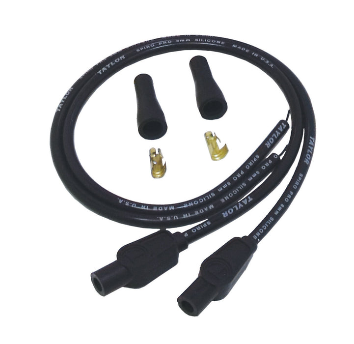 Taylor Cable 10055 8mm Spiro-Pro Motorcycle Ignition Wire Set - Truck Part Superstore