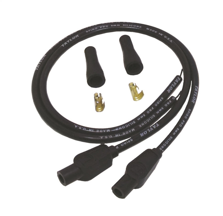 Taylor Cable 10055 8mm Spiro-Pro Motorcycle Ignition Wire Set - Truck Part Superstore