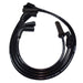Taylor Cable 10037 8mm Pro Motorcycle Ignition Wire Set; Custom Fit; Black; 135 deg. Boots; - Truck Part Superstore