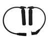 Taylor Cable 10070 8mm Spiro-Pro Motorcycle Ignition Wire Set; Black; R03; - Truck Part Superstore