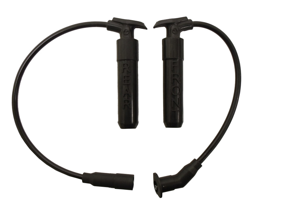 Taylor Cable 10070 8mm Spiro-Pro Motorcycle Ignition Wire Set; Black; R03; - Truck Part Superstore