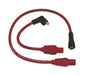 Taylor Cable 10232 8mm Spiro-Pro Motorcycle Ignition Wire Set; Custom Fit; Red; 180 deg. Boots; - Truck Part Superstore