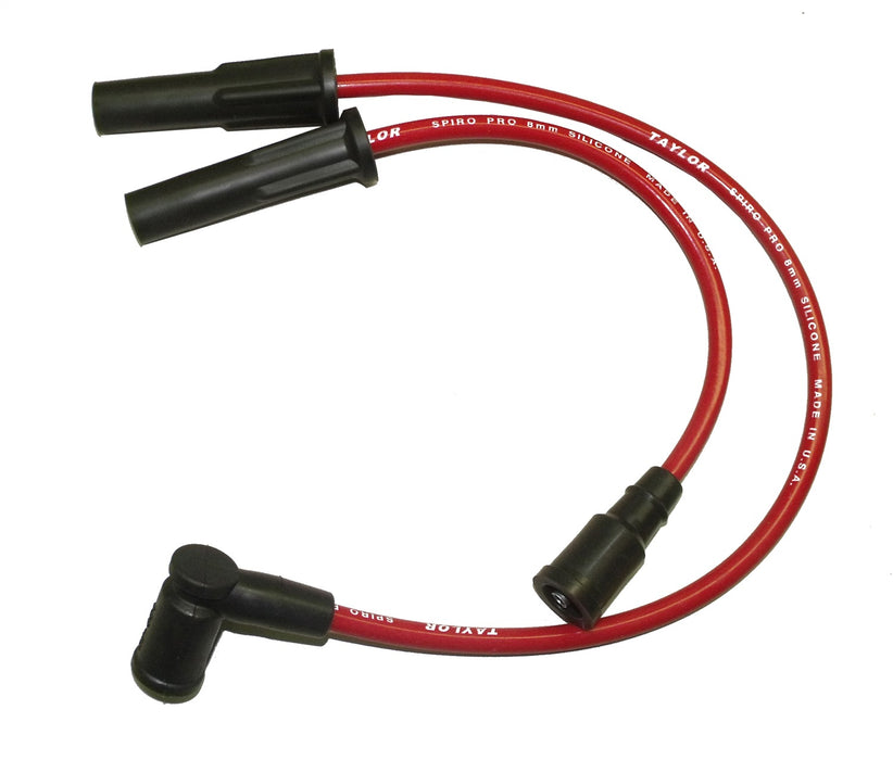 Taylor Cable 10263 8mm Spiro-Pro Motorcycle Ignition Wire Set; Red; - Truck Part Superstore
