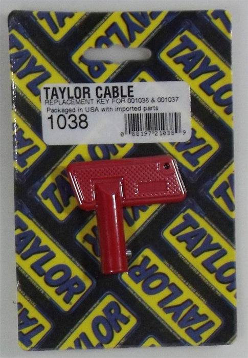 Taylor Cable 1038 Battery Cut-Off Switch; Replacement Key; - Truck Part Superstore