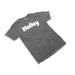 Holley 10429-SMHOL Holley Logo Shirt; Mineral Washed Distressed; Small; Gray; - Truck Part Superstore