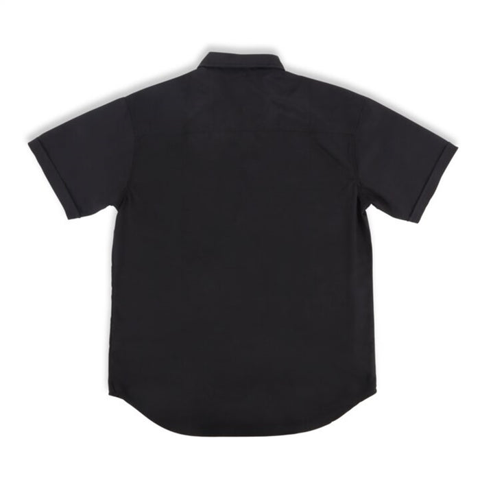 Holley 10437-XLHOL Holley Logo Button Down Shirt; Mens; XL; Black; - Truck Part Superstore