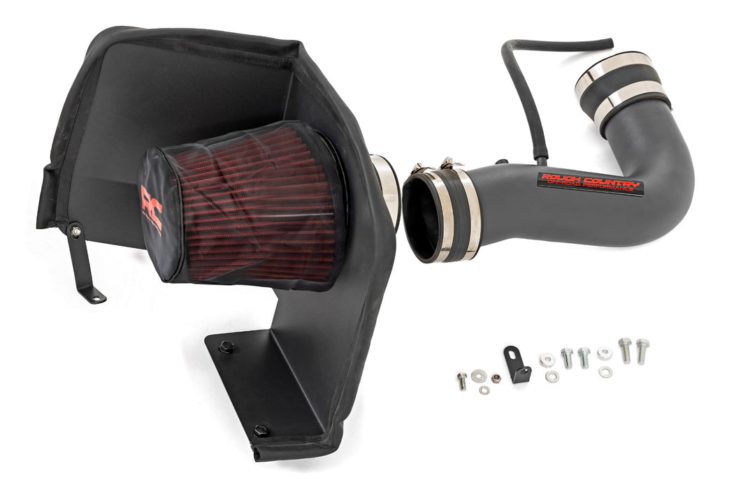 Rough Country 10475PF 4.8L/5.3L/6.0L Cold Air Intake Kit Chevy Silverado 1500 (07-08) With Pre-Filter Bag Rough Country - Truck Part Superstore