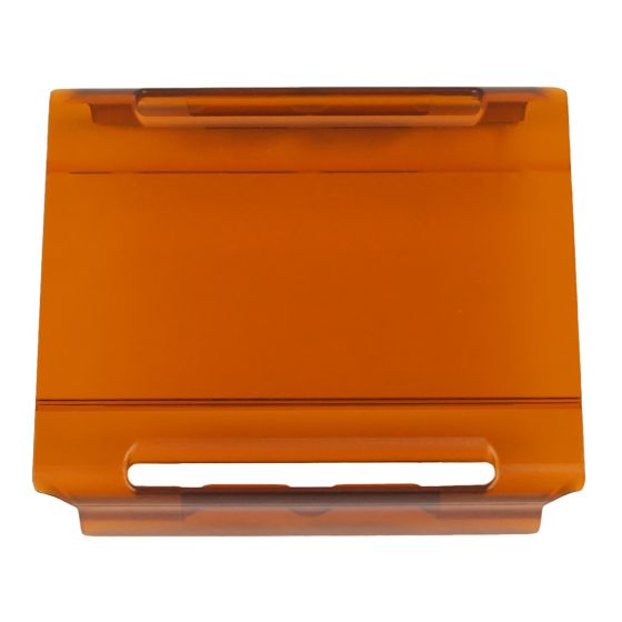 Rigid Industries 104993 Cover 4 Inch E-Series Amber Pro Rigid Industries - Truck Part Superstore