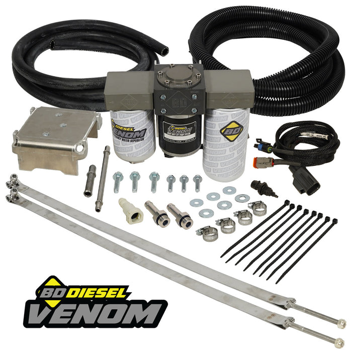 BD Diesel 1050319 BD Venom Power Stroke Fuel Lift Pump c/w Filter & Separator Ford 6.4L 2008-2010 - Truck Part Superstore
