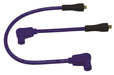 Taylor Cable 10630 8mm Spiro-Pro Motorcycle Ignition Wire Set; Custom Fit; Blue; 90 deg. Boots; - Truck Part Superstore