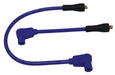 Taylor Cable 10630 8mm Spiro-Pro Motorcycle Ignition Wire Set; Custom Fit; Blue; 90 deg. Boots; - Truck Part Superstore
