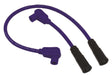 Taylor Cable 10631 8mm Spiro-Pro Motorcycle Ignition Wire Set; Custom Fit; Blue; 90 deg. Boots; - Truck Part Superstore