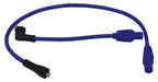 Taylor Cable 10632 8mm Spiro-Pro Motorcycle Ignition Wire Set; Custom Fit; Blue; 180 deg. Boots; - Truck Part Superstore