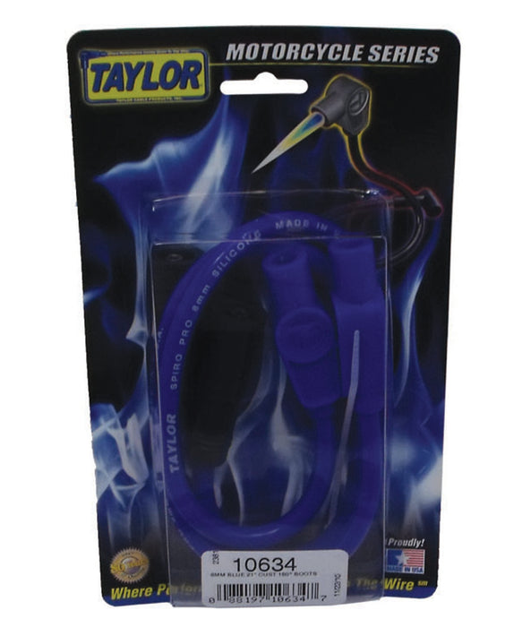 Taylor Cable 10634 8mm Spiro-Pro Motorcycle Ignition Wire Set - Truck Part Superstore