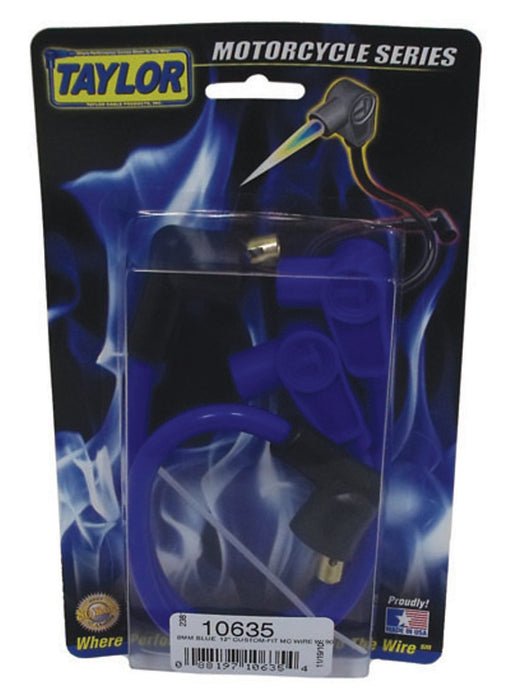 Taylor Cable 10635 8mm Spiro-Pro Motorcycle Ignition Wire Set - Truck Part Superstore