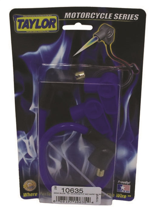 Taylor Cable 10635 8mm Spiro-Pro Motorcycle Ignition Wire Set - Truck Part Superstore