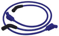 Taylor Cable 10636 8mm Spiro-Pro Motorcycle Ignition Wire Set; Custom Fit; Blue; 135 deg. Boots; - Truck Part Superstore