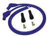 Taylor Cable 10653 8mm Spiro-Pro Motorcycle Ignition Wire Set; Universal Fit; Blue; 135 deg. Boots; - Truck Part Superstore