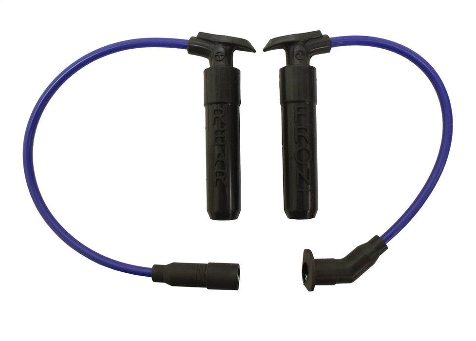 Taylor Cable 10670 8mm Spiro-Pro Motorcycle Ignition Wire Set; Blue; R03; - Truck Part Superstore
