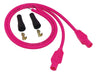 Taylor Cable 10755 8mm Spiro-Pro Motorcycle Ignition Wire Set; Universal Fit; Pink; 180 deg. Boots - Truck Part Superstore