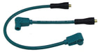 Taylor Cable 10830 8mm Spiro-Pro Motorcycle Ignition Wire Set; Custom Fit; Teal; 90 deg. Boots - Truck Part Superstore