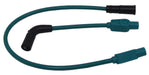 Taylor Cable 10833 8mm Spiro-Pro teal 21.5/9in custom MC 180 - Truck Part Superstore
