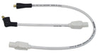 Taylor Cable 10932 8mm Spiro-Pro Motorcycle Ignition Wire Set; Custom Fit; White; 180 deg. Boots - Truck Part Superstore
