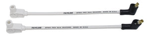 Taylor Cable 10935 8mm Spiro-Pro white 12in custom MC 90 - Truck Part Superstore