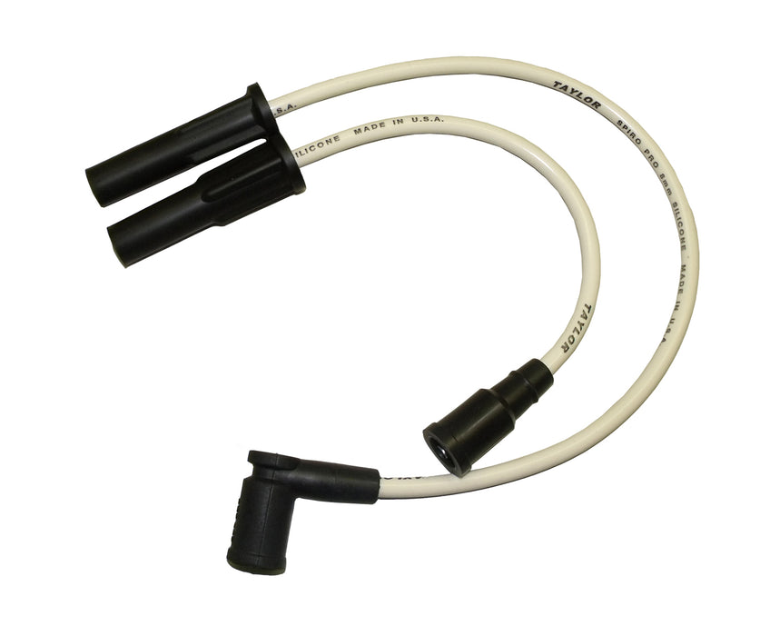 Taylor Cable 10963 8mm Spiro Pro white Victory 08+ MC - Truck Part Superstore