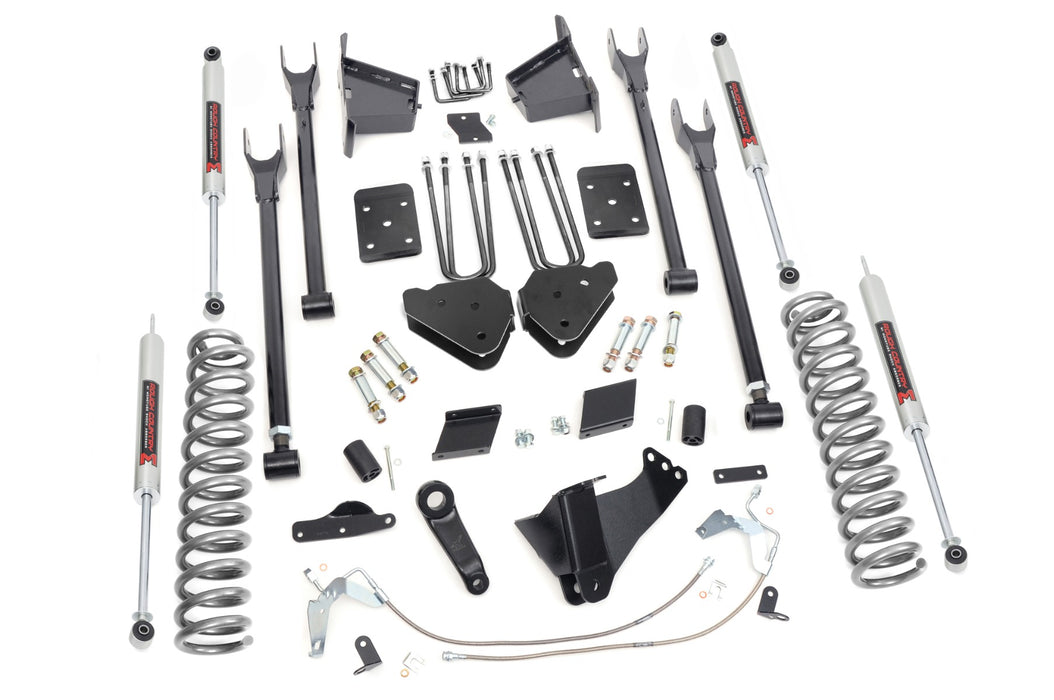 Rough Country 56540 6 Inch Lift Kit - 4-Link - OVLD - M1 - Ford Super Duty 4WD (11-14) - Truck Part Superstore