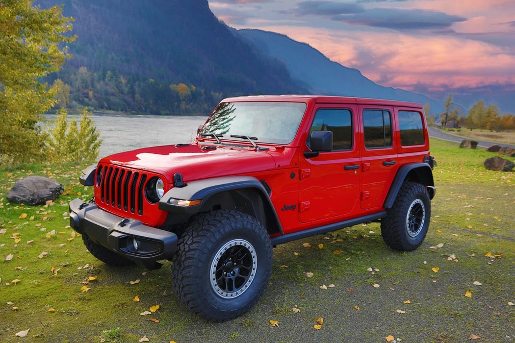 Rough Country A-J01822 WF1 Fender Flares Jeep Wrangler 4XE (21-23)/Wrangler JL (18-23) Rough Country - Truck Part Superstore