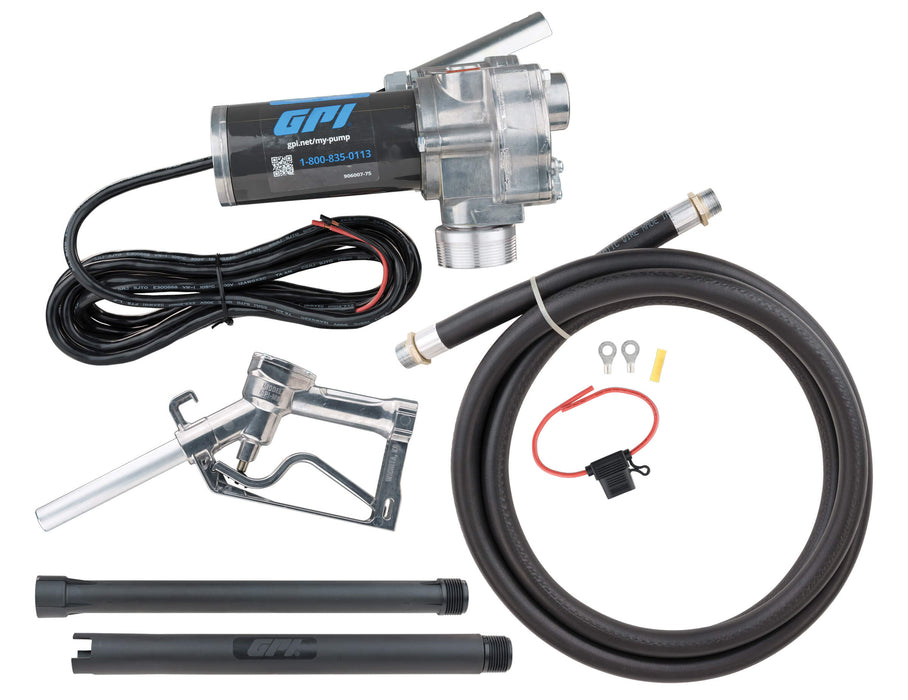 GPI 15 GPM 12V Fuel Transfer Pump - Truck Part Superstore