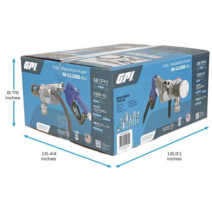 115V 12 GPM Fuel Transfer Pump - Truck Part Superstore