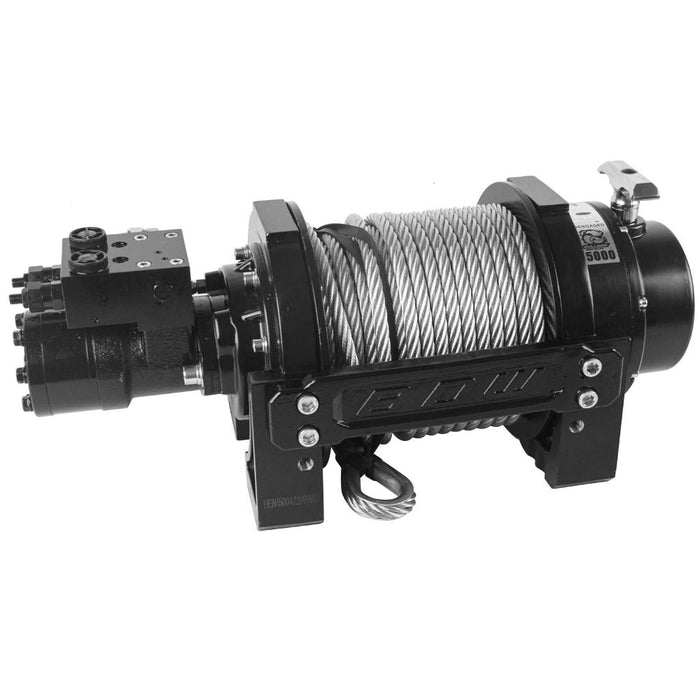 Bulldog Winch 11002 15000 Lbs Hydraulic Winch w/ 98 Feet Wire Rope Bulldog Winch - Truck Part Superstore