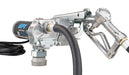 Front pump side view of the GPI M-180S with manual shut-off leaded nozzle