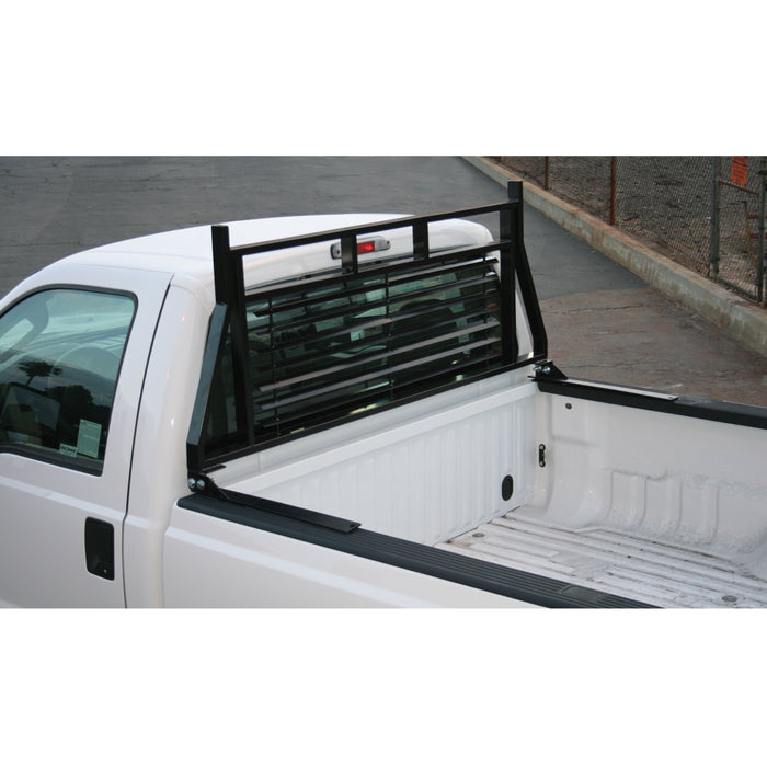 ARIES 111001 Classic Black Steel Headache Rack, Select Ford F-250, F-350, F-450 Super Duty for Select Ford F-250