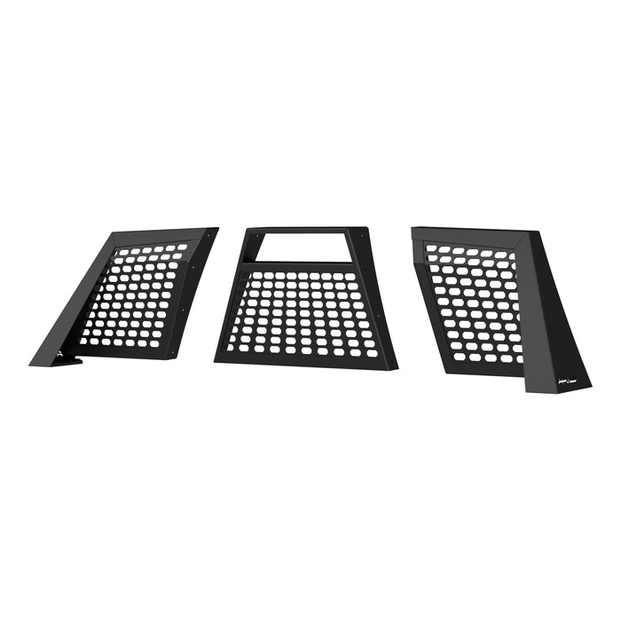 ARIES 1110114 Switchback Black Aluminum Headache Rack, Select Toyota Tacoma for Select Toyota Tacoma