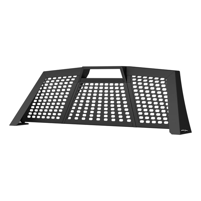ARIES 1110115 Switchback Black Aluminum Headache Rack, Select Toyota Tundra for Select Toyota Tundra