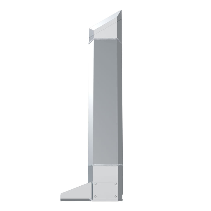 ARIES 1110202 AdvantEDGE Chrome Aluminum Headache Rack, Select Ford F-150 for Select Ford F-150