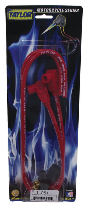Taylor Cable 11251 8mm Pro Motorcycle Ignition Wire Set - Truck Part Superstore