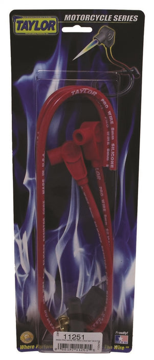 Taylor Cable 11251 8mm Pro Motorcycle Ignition Wire Set - Truck Part Superstore