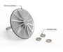 Piston Assembly Kit for GPI HP-100 Series Hand Pumps - Truck Part Superstore