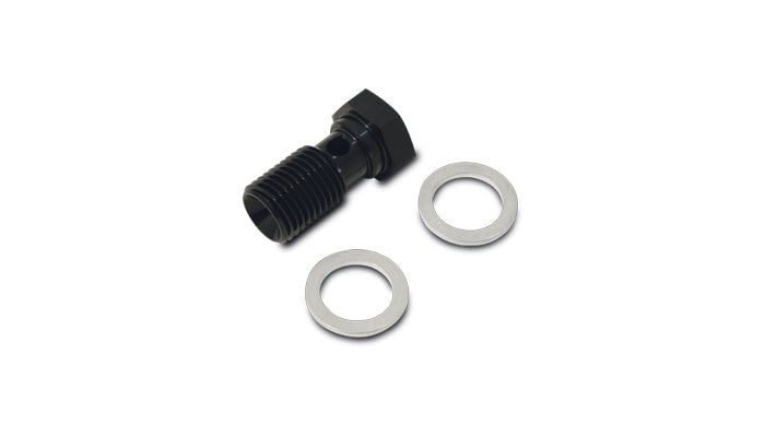 Vibrant Performance 11465 Banjo Bolt, Thread Size: M16 x 1.5; Bolt Length: 34mm - Truck Part Superstore