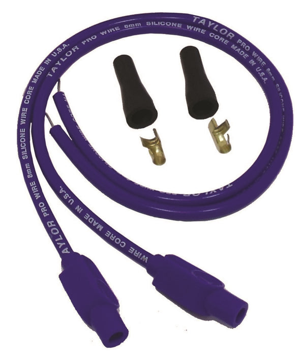 Taylor Cable 11654 8mm Pro Motorcycle Ignition Wire Set - Truck Part Superstore