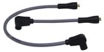 Taylor Cable 11830 8mm Spiro-Pro Motorcycle Ignition Wire Set; Custom Fit; Gray; 90 deg. Boots - Truck Part Superstore