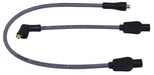 Taylor Cable 11832 8mm Spiro-Pro Motorcycle Ignition Wire Set; Custom Fit; Gray; 180 deg. Boots - Truck Part Superstore