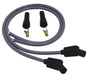 Taylor Cable 11853 8mm Spiro-Pro Motorcycle Ignition Wire Set; Universal Fit; Gray; 135 deg. Boots - Truck Part Superstore