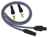 Taylor Cable 11855 8mm Spiro-Pro Motorcycle Ignition Wire Set; Universal Fit; Gray; 180 deg. Boots - Truck Part Superstore