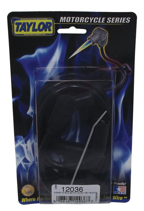Taylor Cable 12036 ThunderVolt 8.2mm Motorcycle Ignition Wire Set - Truck Part Superstore